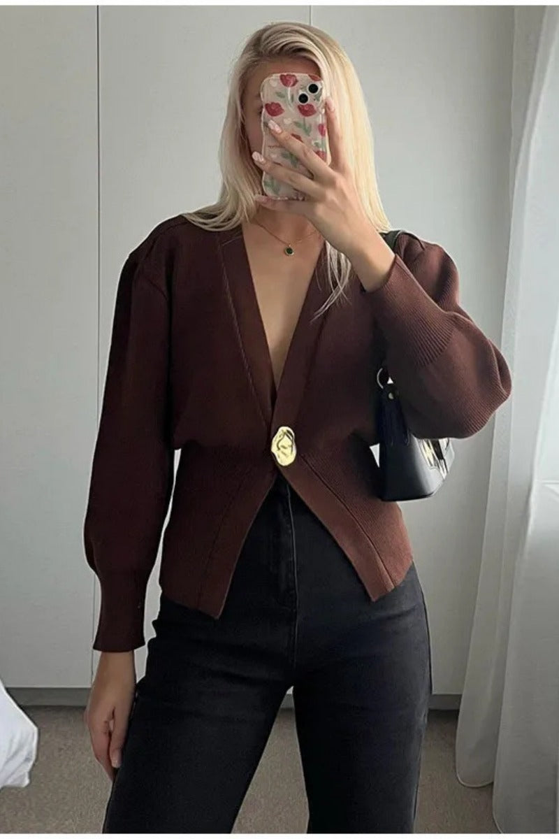Oversized and Colourful Cardigan