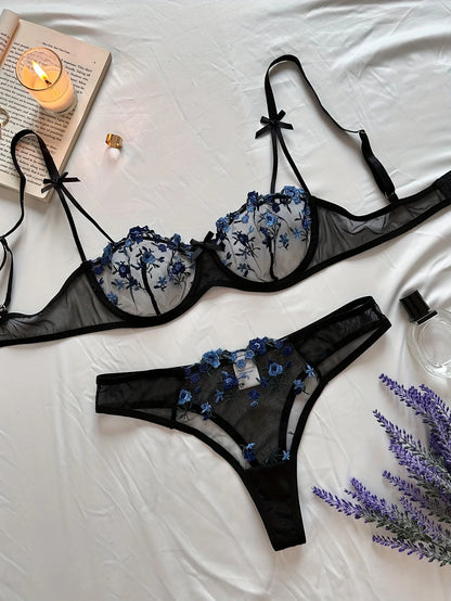 Maeve Lace Floral Set