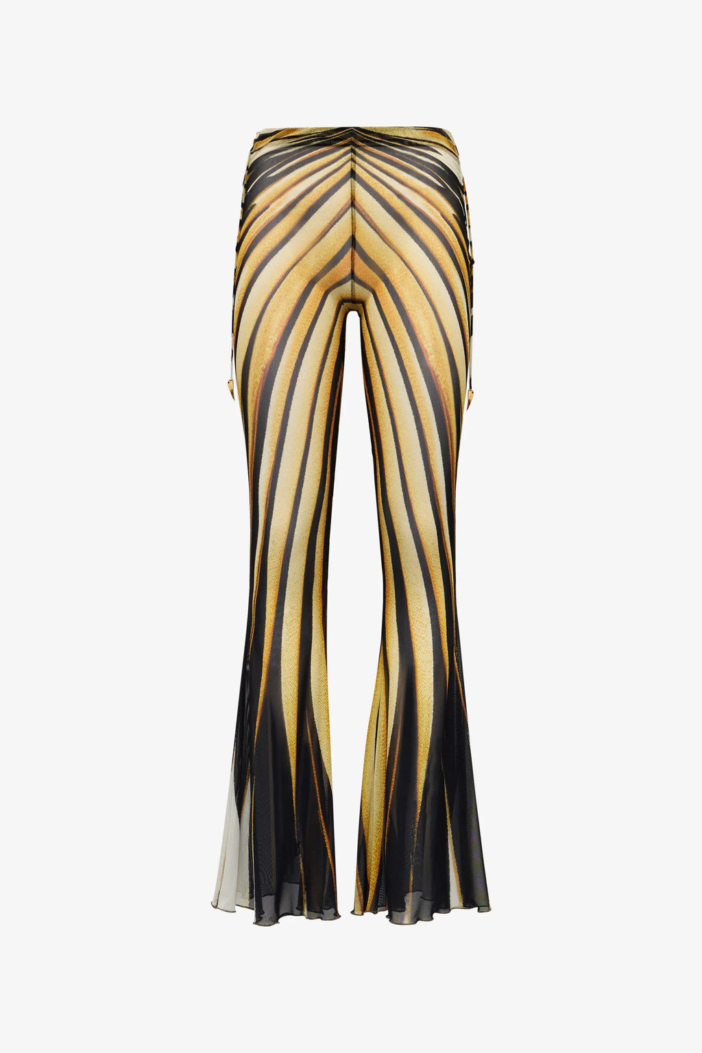 Gold Radiant High Flare Pants