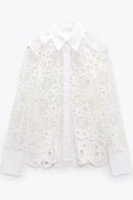 Elsie Embroidered Lace Set