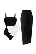 Bow Detail Sweetheart One Piece Swimsuit