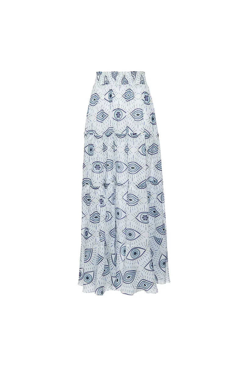 Evil Eye Print One-Piece Swimsuit