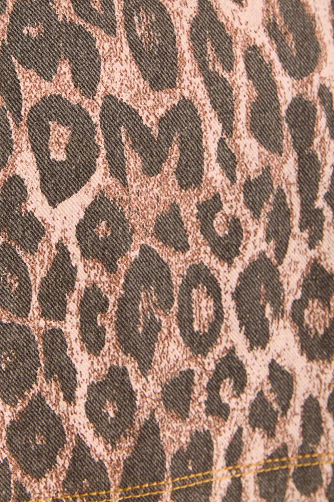 Leopard Print Mini Dress