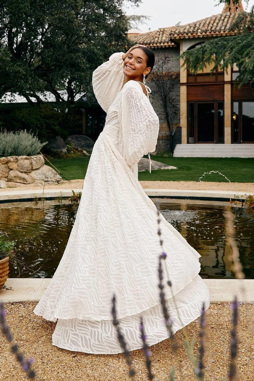 Allegory Elsa Cream Maxi Dress