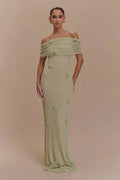 Orchid Knit Maxi Dress