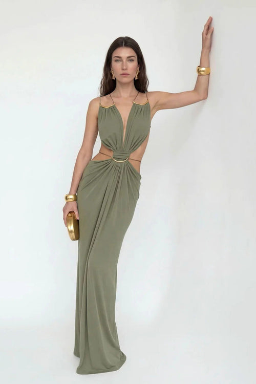 Axis Art Maxi Dress