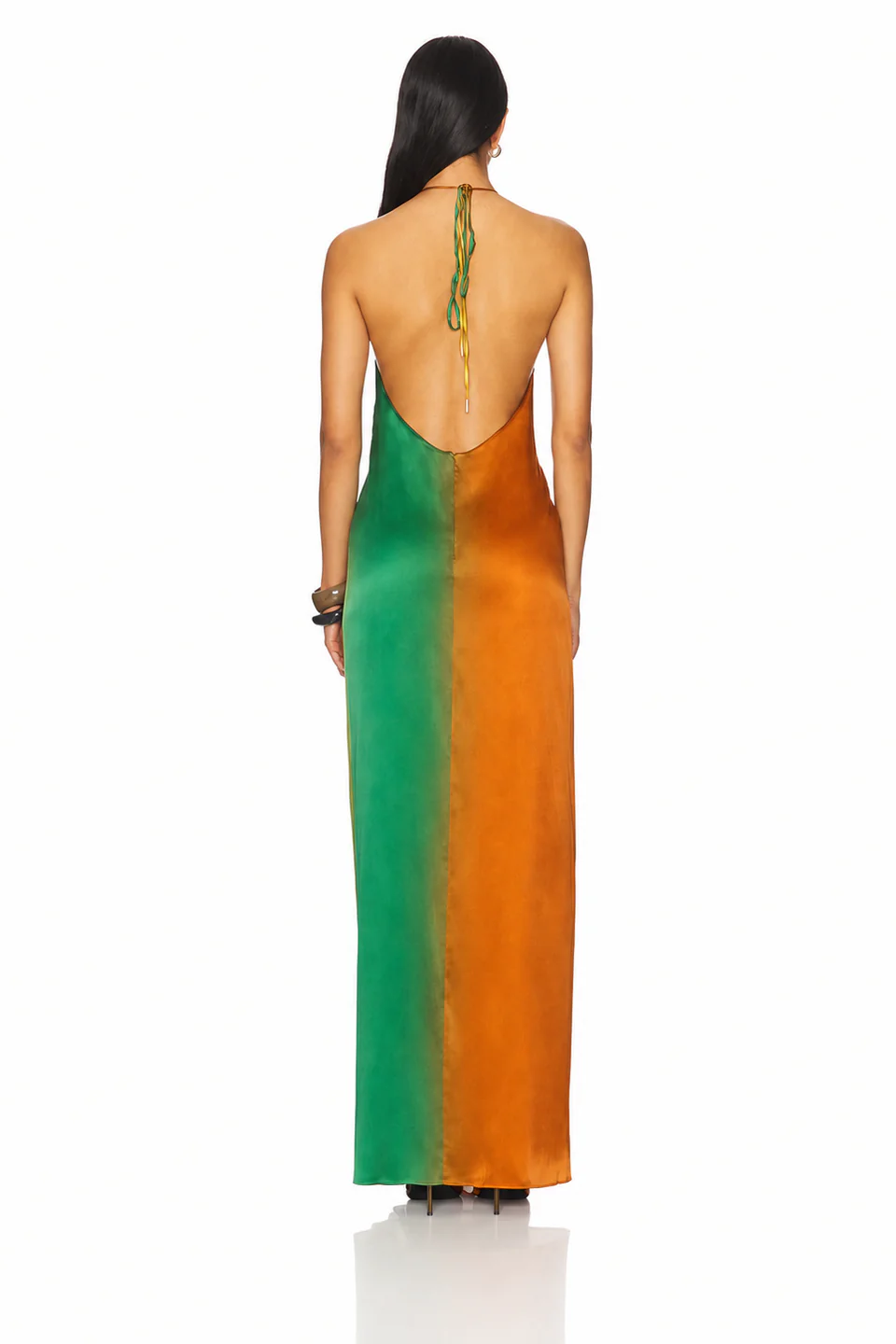 The Sunset Halter Maxi Dress