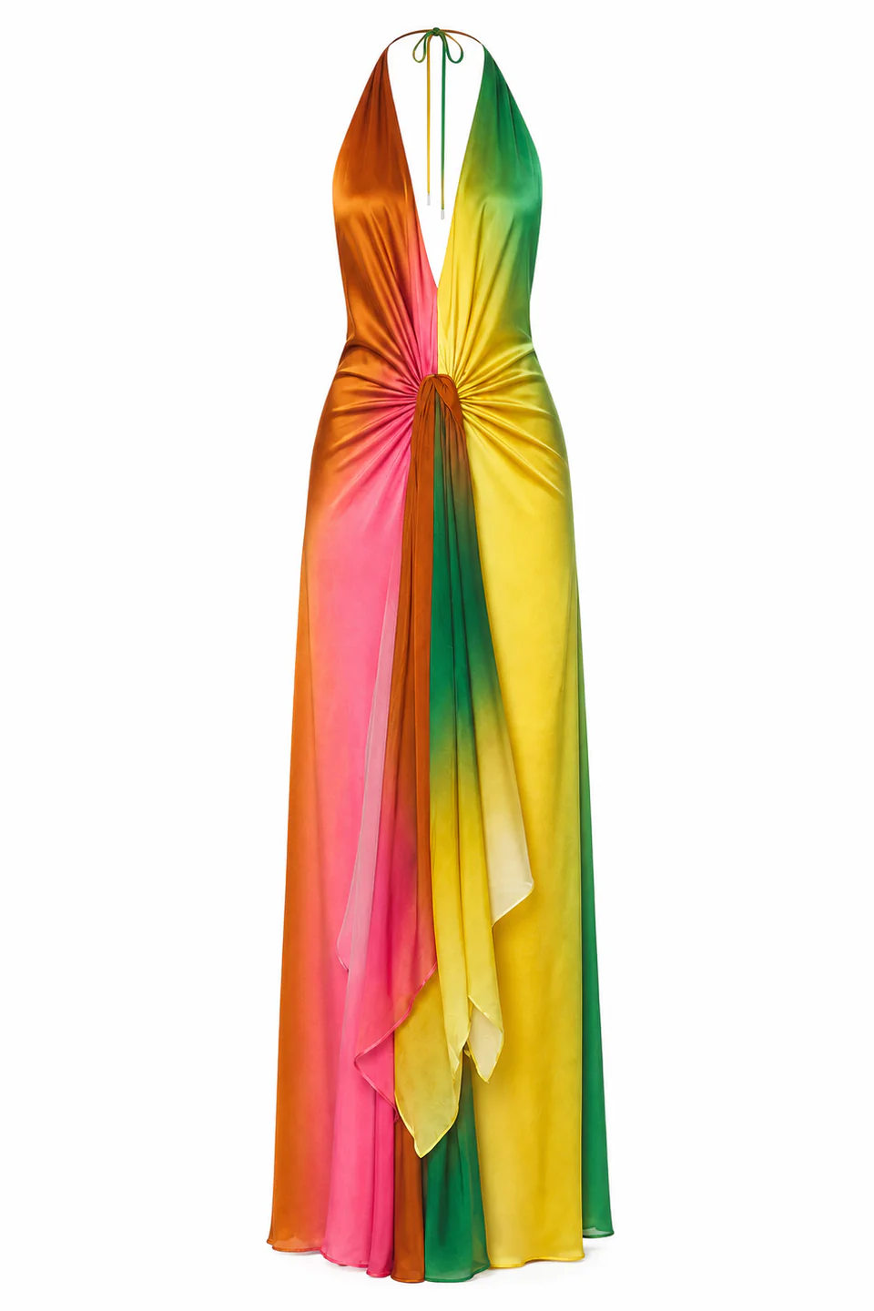 The Sunset Halter Maxi Dress