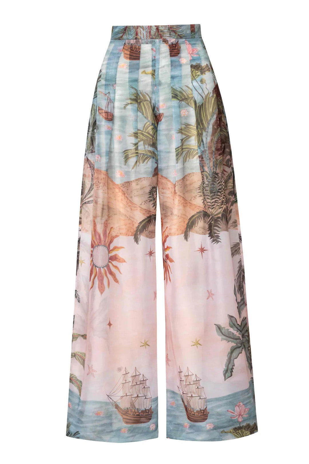 Surya Cape Top & Pant Set
