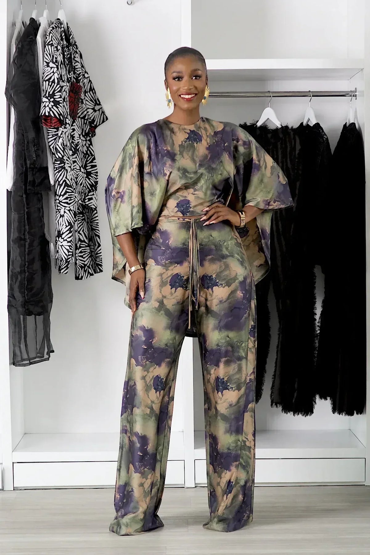 Zora Pants Set - Dark Mix