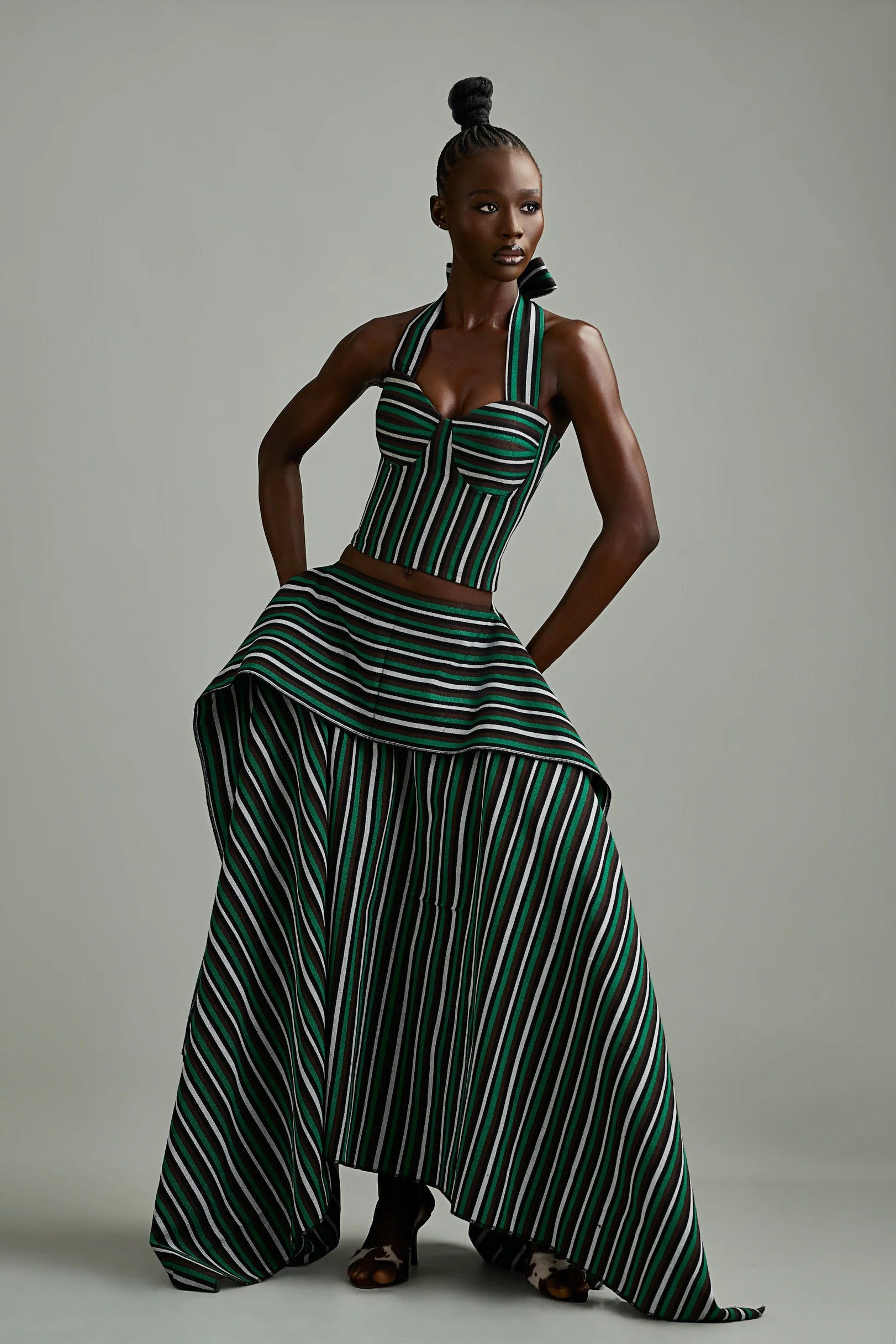 Layered Maxi Skirt Set