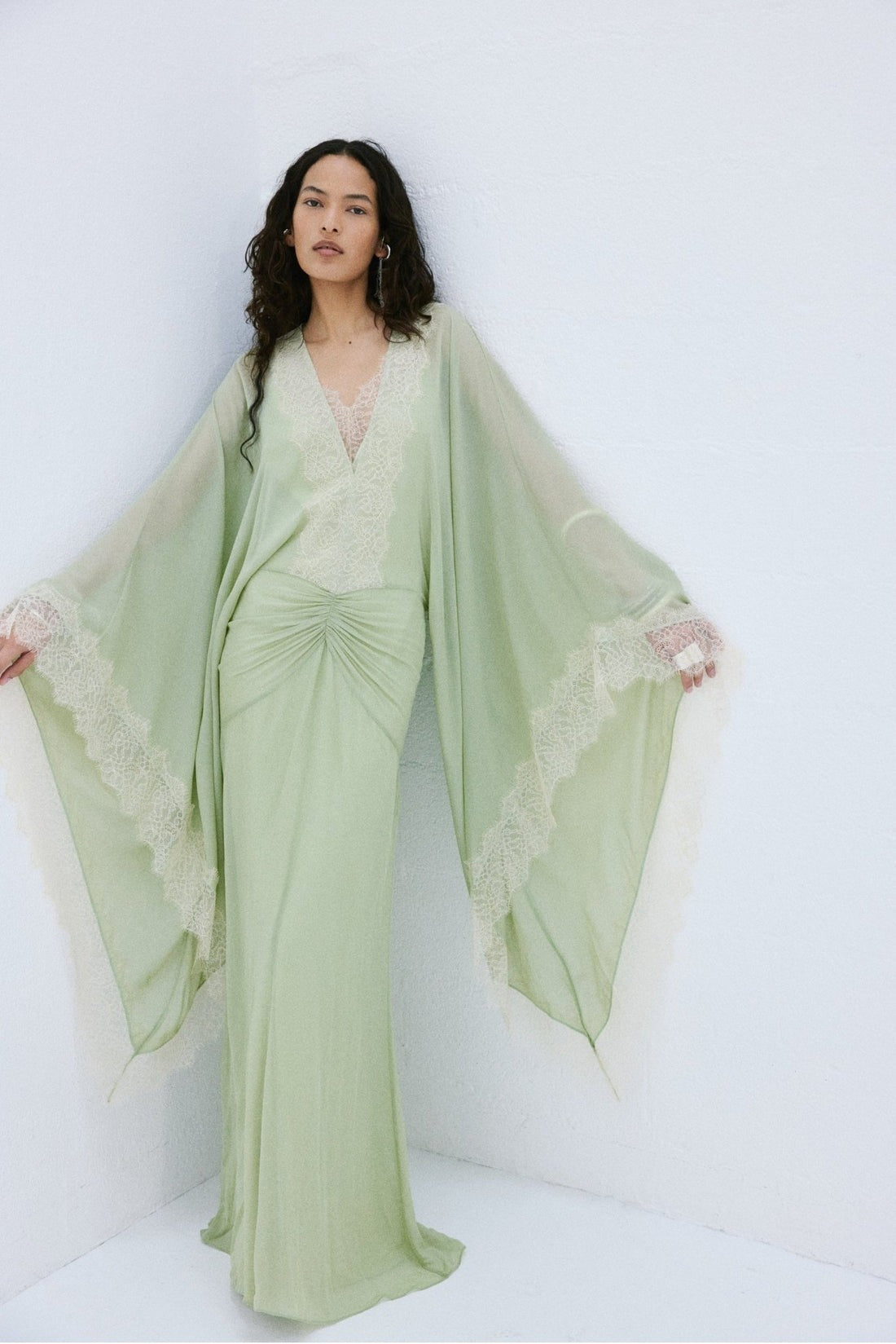 Mint Green Oversized Maxi Dress