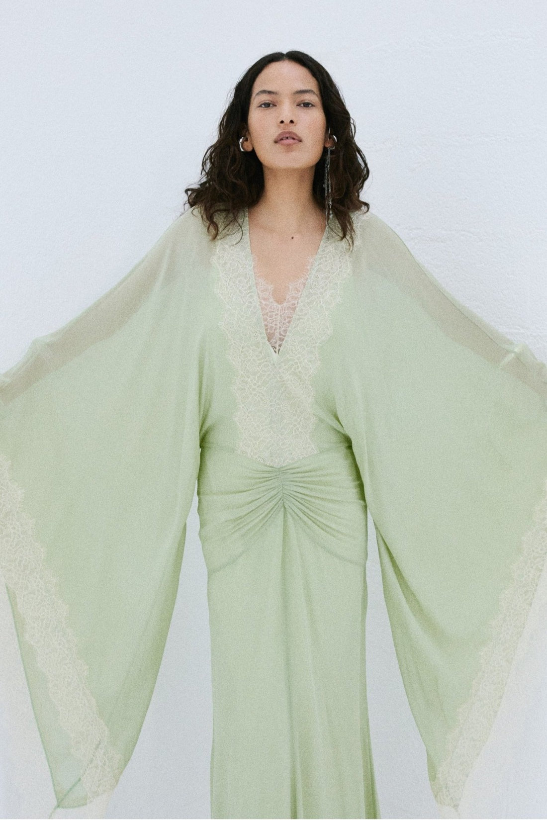 Mint Green Oversized Maxi Dress