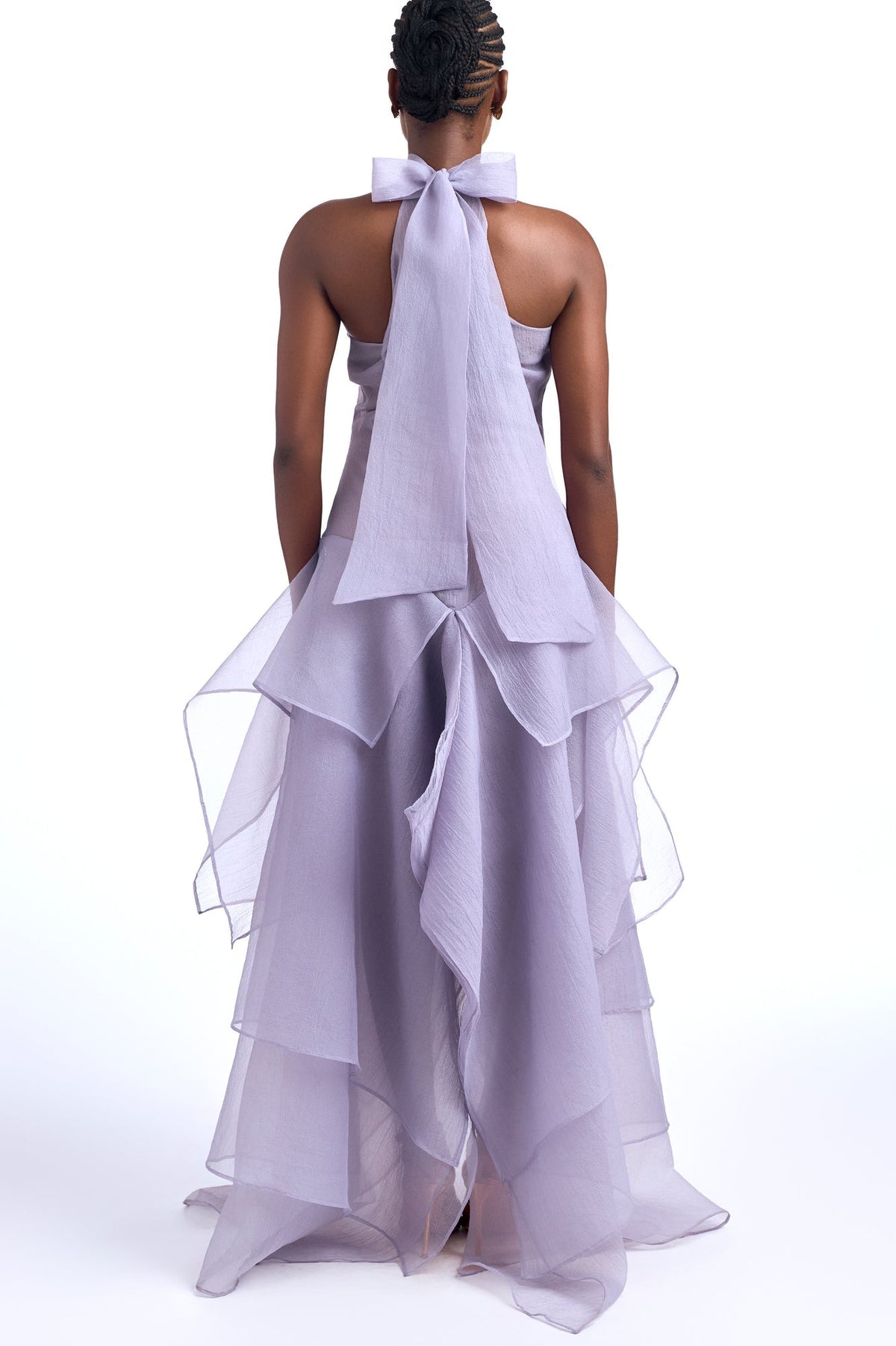 Arida Layered Bow Maxi Dress