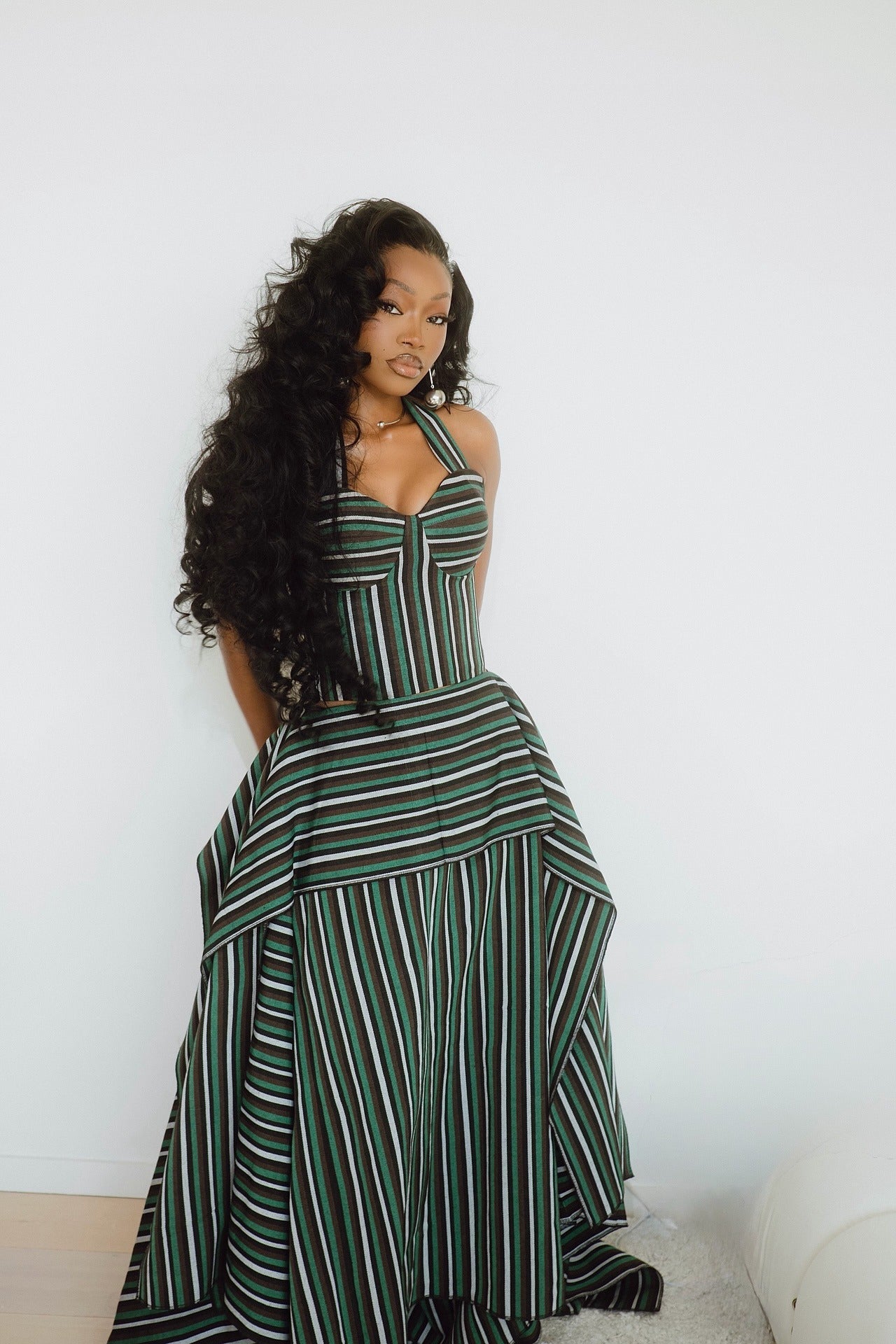 Layered Maxi Skirt Set