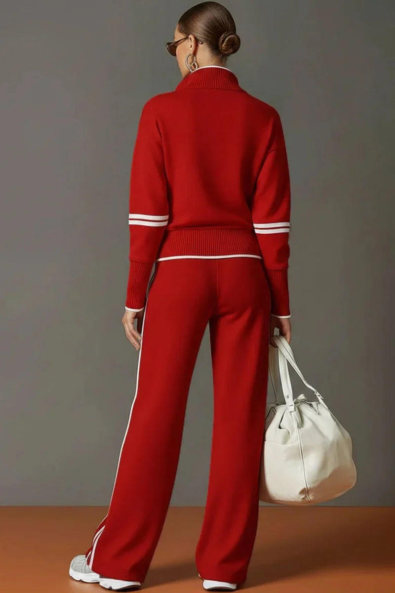 Retro Sporty Half-Zip Webbing Set