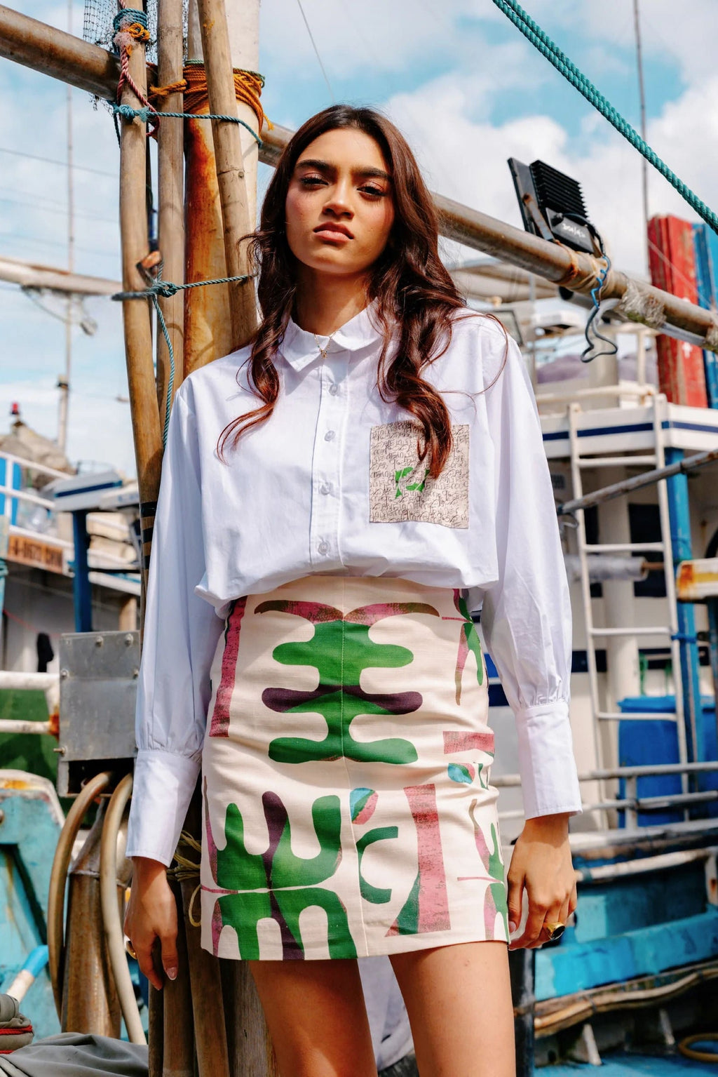 Artistic Coordinating Skirt Set